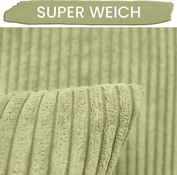 Amilian Kissenhüllen - 4er Set Kissenbezug - Zierkissenbezüge - Kissenbezüge, (4 Stück) Bild 2