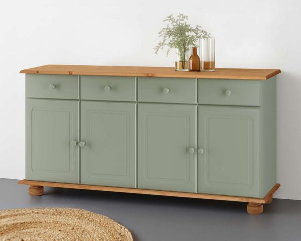 OTTO home Sideboard Mette, Kommode aus massivem Kiefernholz, Breite 156 cm
