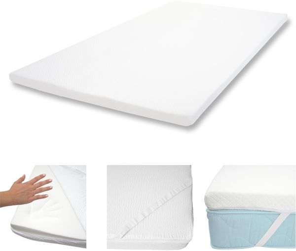 Memoryfoam-Matratzentopper 140x200 cm Viscoschaum