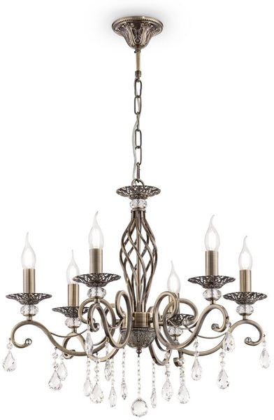 Maytoni Kronleuchter Grace 6-flammig messing
