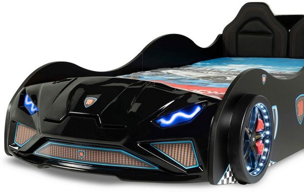 Möbel-Zeit Kinderbett Autobett Lambo RS-2 Seat mit Polster