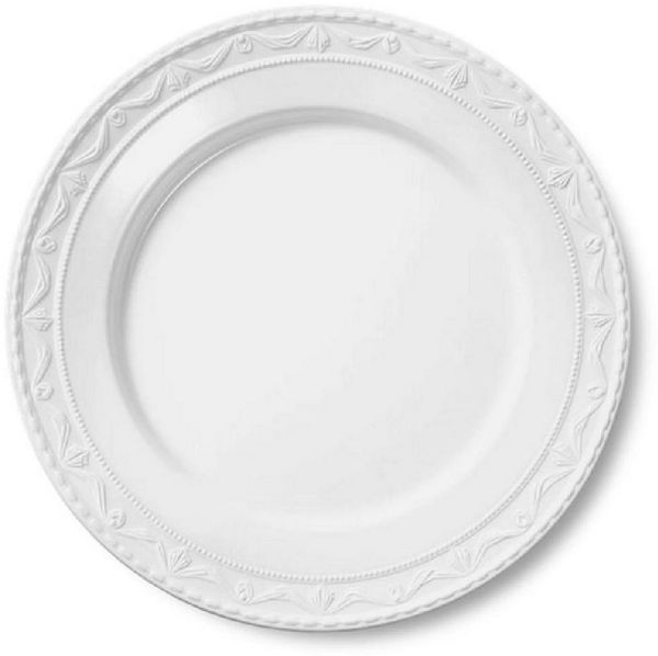 KPM Berlin Kurland Blanc Nouveau Speiseteller Groß weiß