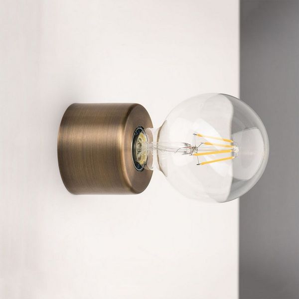 Mawa Design Deckenleuchte Eintopf Wand-/ Deckenleuchte Ø: 8 cm, LED wechselbar, Deckenlampe, E27