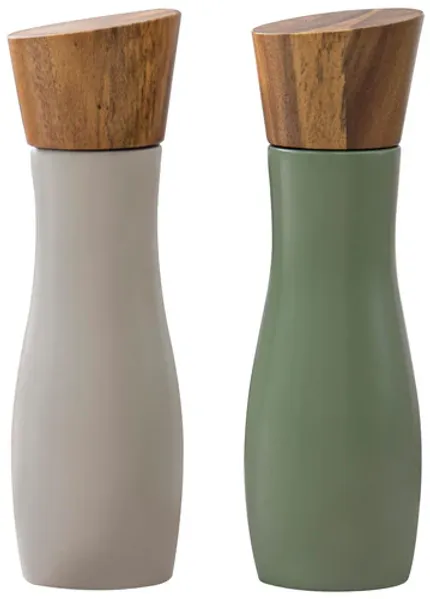 Ladelle Essentials Stone / Sage Salz- / Pfeffer-Mühle