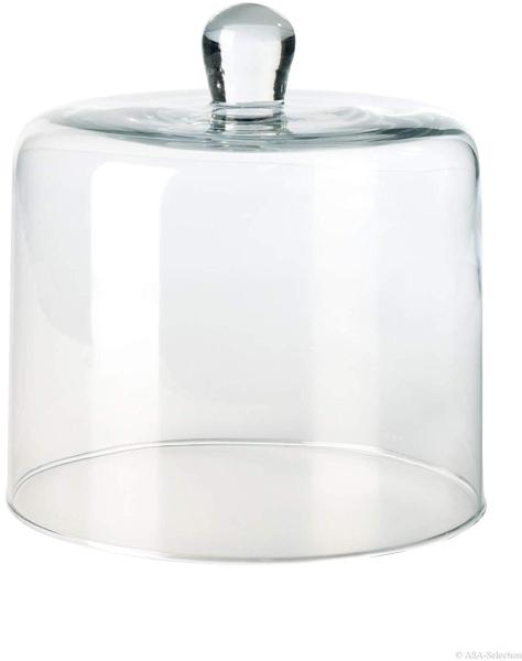 ASA Selection Grande Glasglocke, Glashaube, Käseglocke, Glas, Transparent, Ø 10. 8 cm, 5303009