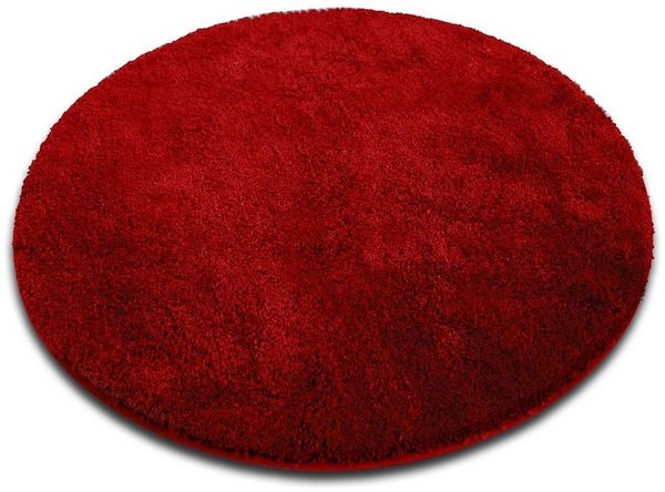 Karat Badematte Bari Hazy, Rund, Badteppich, Viele verschiedene Farben & Größen, Höhe 30 mm, Weicher & dichter Flor, Polyester, Mikrofaser, Rund, besonders weich durch Mikrofaser