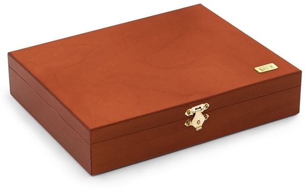 Safe-Album Münzetui Münzen-Kassetten Elegance aus Holz: Nr. 5883