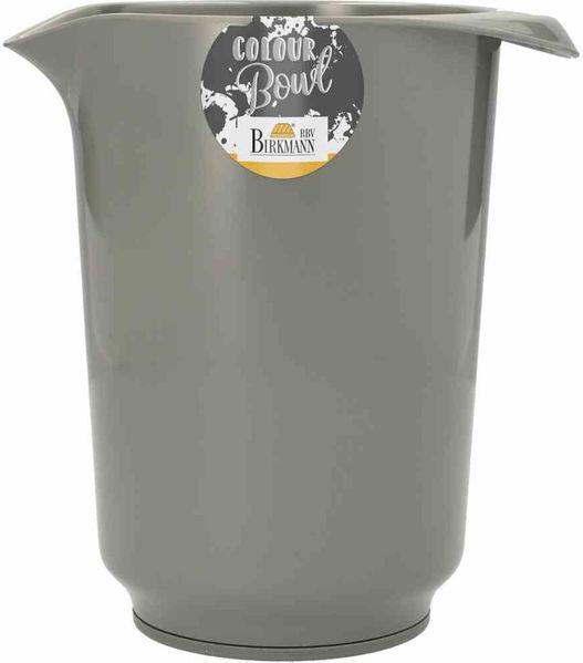 Rührbecher "Colour Bowls" 1,5 l grau