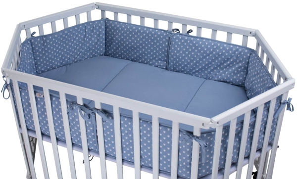 tiSsi® Nestchen / Einlage Laufgitter 6 eck grau Löwen Bild 3