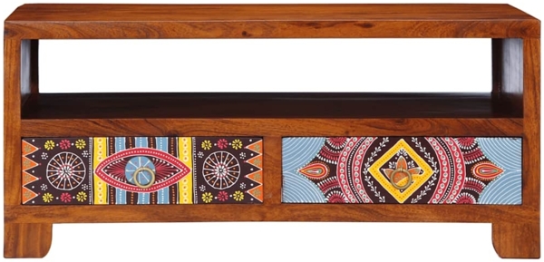 vidaXL Couchtisch 90x50x40 cm Massivholz Akazie 4016485