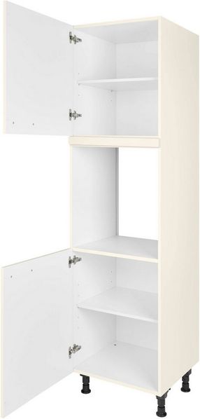 nobilia® Herdumbauschrank "Touch", Ausrichtung wählbar, mit zwei zusätzlichen Türen, vormontiert, Breite/Höhe: 60/167,8 cm