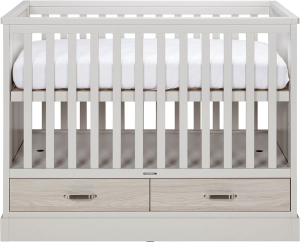 Kidsmill Babybett 60 x 120 cm - Inkl. Edelstahlgri - Material: Plattenmaterial - Babypark. de