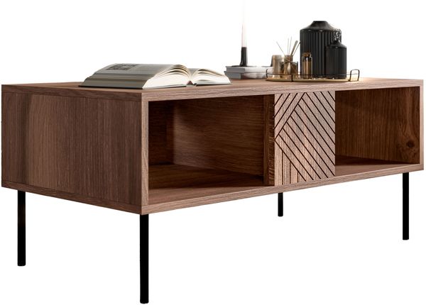 Couchtisch Aropo (Farbe: Nuss Warmia)