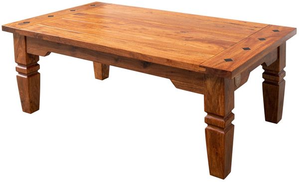 Couchtisch Akazie 135x75x40 honig lackiert OXFORD #0429