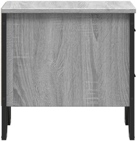 vidaXL Nachttische 2 Stk. Grau Sonoma 40x41x40 cm Holzwerkstoff 848511 Bild 6