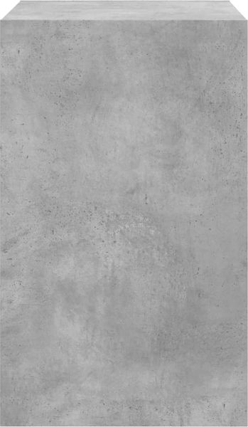 vidaXL Schuhschrank Betongrau 60x42x69 cm Holzwerkstoff 839983 Bild 6