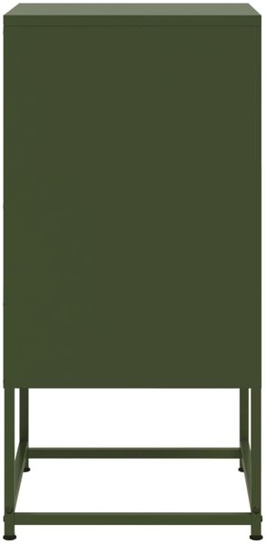 vidaXL Nachttisch Olivgrün 36x39x78 cm Stahl 846574 Bild 7