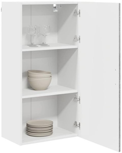 vidaXL Wandschrank PORTO Graues Sonoma 50 x 31 x 100 cm Holzwerkstoff 885481 Bild 3
