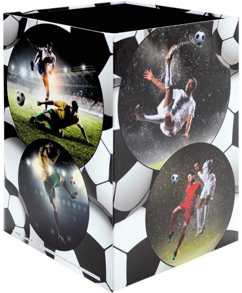 HERMA Papierkorb Karton Fussball