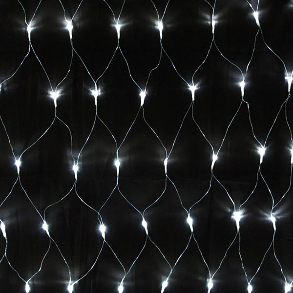 160er LED Lichternetz Lichterkette Außen Innen Party Weihnachtsbeleuchtung weiß
