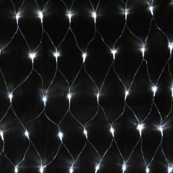 160er LED Lichternetz Lichterkette Außen Innen Party Weihnachtsbeleuchtung weiß