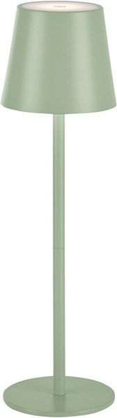 JUST LIGHT LED Tischleuchte EURIA, 2er Set, Dimmfunktion, Memory, nach Trennung vom Netz, LED fest integriert, Warmweiß, LED Akku Tischlampe