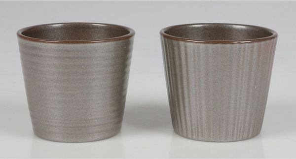 Übertopf Mini aus Keramik, 9cm, Töpfe für Pflanzen, Kübel für Innen und Außen, Kräutergefäß im Winter, Dekoration für Weihnachten, Schalen für Garten