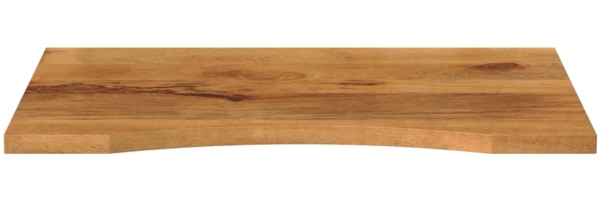 vidaXL Schreibtischplatte mit Aussparung 100x50x2,5cm Massivholz Mango 370209 Bild 2