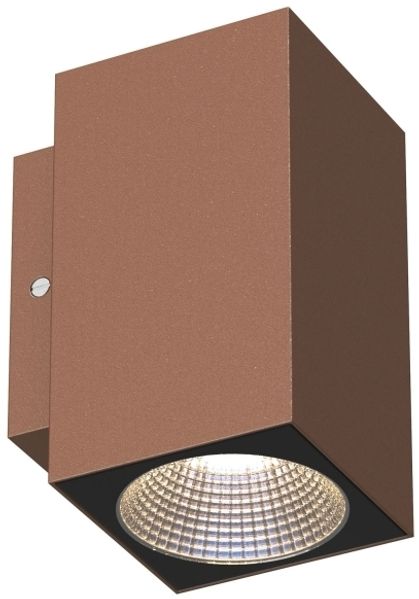 Mathias I LED-Wandleuchte IP65 3000K 3W 290lm Corten