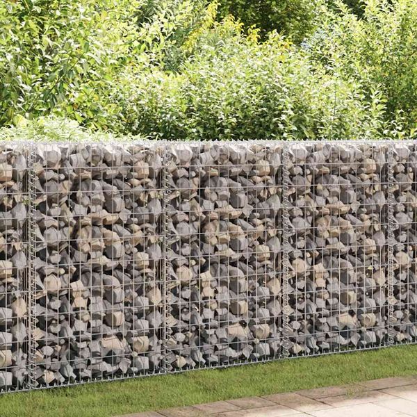 vidaXL Gabionenkorb Stahl 200×30×100 cm 142548