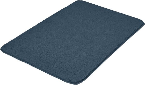 Kleine Wolke Badteppich Marco, 70x120 cm, Stahlblau