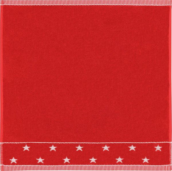 Kracht Geschirrtuch Sternchen, (Set, 3-tlg, Set), 3er Pack Frottee Küchenhandtücher (3 Stück) ca. 50x50cm Baumwolle
