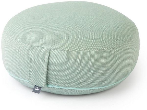 bodhi Meditationskissen BIG RONDO groß-flach Meditationskissen, CLASSIC dobby petrolgrün