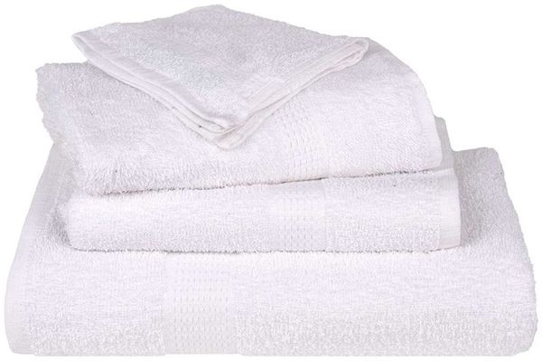 vidaXL Saunatücher FROGN 2 Stk. Weiß 80x200 cm 360 g/m² 136661 Bild 4