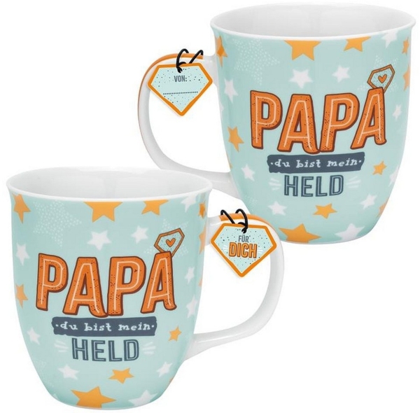 Tasse Tee- Kaffeetasse Kaffeebecher Geschenk Vatertag 40cl Sheepworld PAPA 48585
