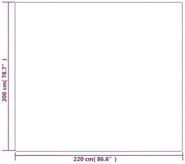 vidaXL Gewichtsdecke Stoff, 1x Gewichtsdecke, 1x Bezug, Grau, 200x220 cm, Baumwolle, 9 kg Bild 6