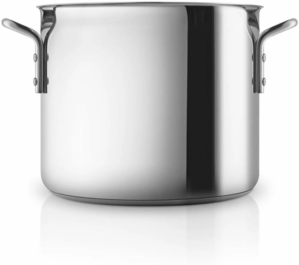 Eva Solo Stainless Steel Topf 4,8 l 20 cm keramischer Slip-Let®-Antihaftbeschichtung