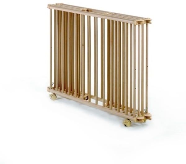 Geuther 2261+ Laufgitter Lucilee Plus 76x97 cm - natur 02 Bild 4