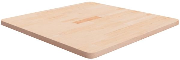 vidaXL Tischplatte Quadratisch 70x70x2,5 cm Eichenholz Unbehandelt 342931
