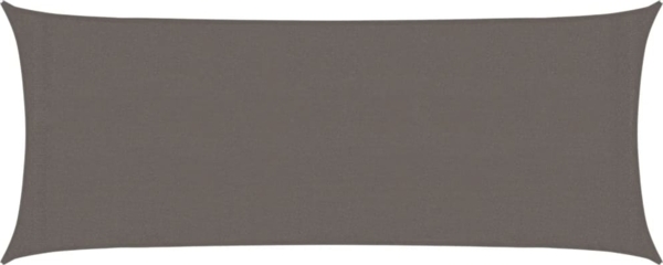 vidaXL Sonnensegel 160 g/m² Anthrazit 2x4,5 m HDPE 311065