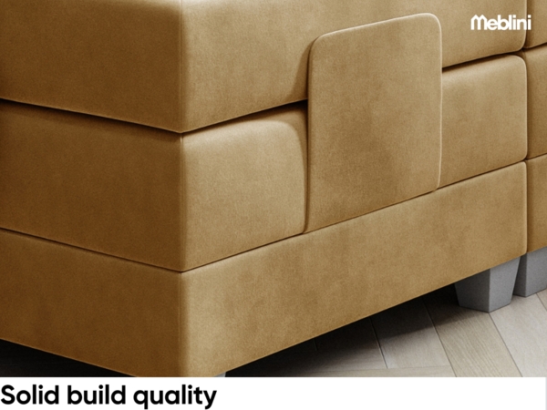 MEBLINI Boxspringbett Elektrisch DANTE 160x200 cm mit Bettkasten – H3/Grau Samt Polsterbett - Doppelbett mit Toppers & Taschenfederkern-Matratzen Bild 5