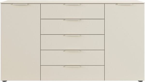 rauch Schubkastenkommode Flipp Schubladenkommode Wäscheschrank Schrank (Breite 160/180 cm mit 4 Einlegeböden), 2-türig mit 5 Schubladen und Soft-Close-Funktion in zwei Breiten Bild 4