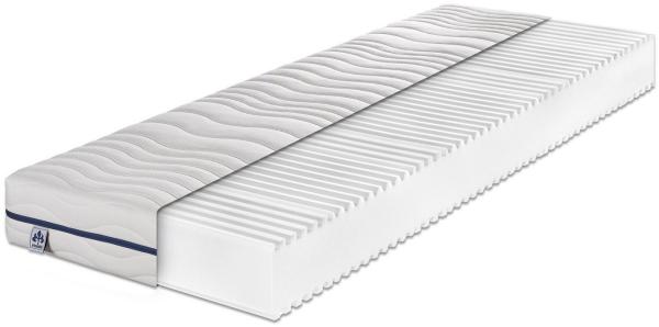 Irisette Stella orthopädische 7-Zonen Kaltschaummatratze, Härtegrad 3 (mittelfest), 80x200 cm, Öko-Tex Zertifiziert, produziert in Deutschland