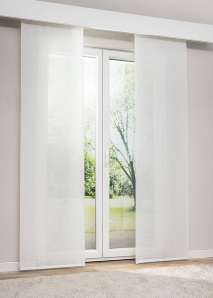 LYSEL® Schiebegardine Manakara, (1 St), transparent, HxB 245x60cm