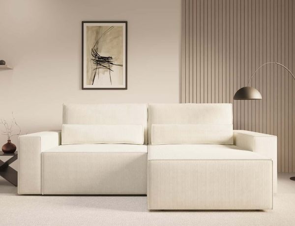 Ecksofa Brazil Mini mit Bettkasten |Schlaffunktion | Cord