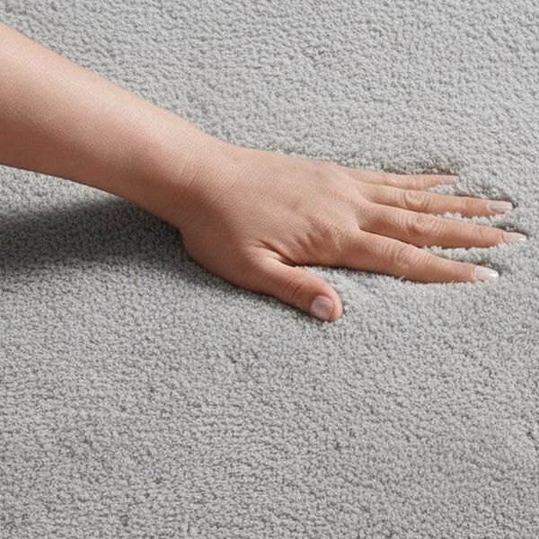 Carpetia Teppich Design Teppich grau moderne weich sanft Wellenform, rechteckig, Höhe: 19 mm