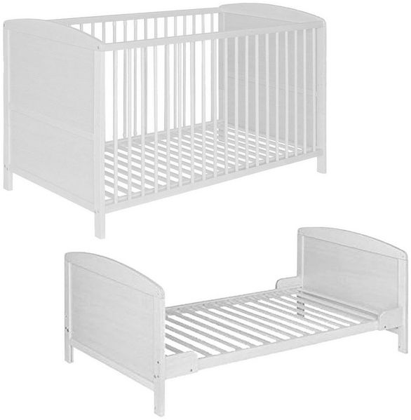 Best for Kids Babybett Best For Kids Wandelbares Babybett – Mit oder Ohne Matratze, Buche