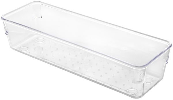 Metaltex 235456000 Schubladen-Organizer MEDIUM Slim 7,5 x 23 x 5,5 cm ohne Deckel / Organisationsbox