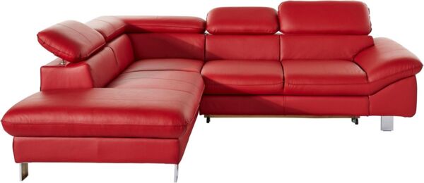 COTTA Ecksofa Driver L-Form, mit Kopfteilverstellung, wahlweise mit Bettfunktion & Bettkasten