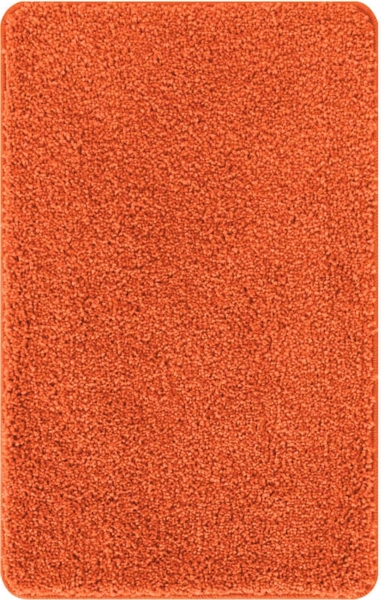 vidaXL Rutschfeste Badmatte Orange 60 x 90 cm PP 4019841